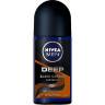 Nivea roll-on Deep black carbon 50ml - Kosmetické a dentální výrobky - Dámská kosmetika - Deodoranty - Tuhé deo, roll-on Kosmetické a dentální výrobky - Dámská kosmetika - Deodoranty - Tuhé deo, roll-on
